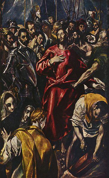 El Greco Entkleidung Christi